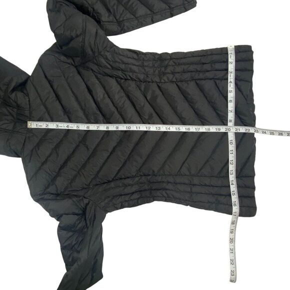 Michael Kors Womens Packable Puffer Down Coat | XS | Black | Hooded - Picture 13 of 14